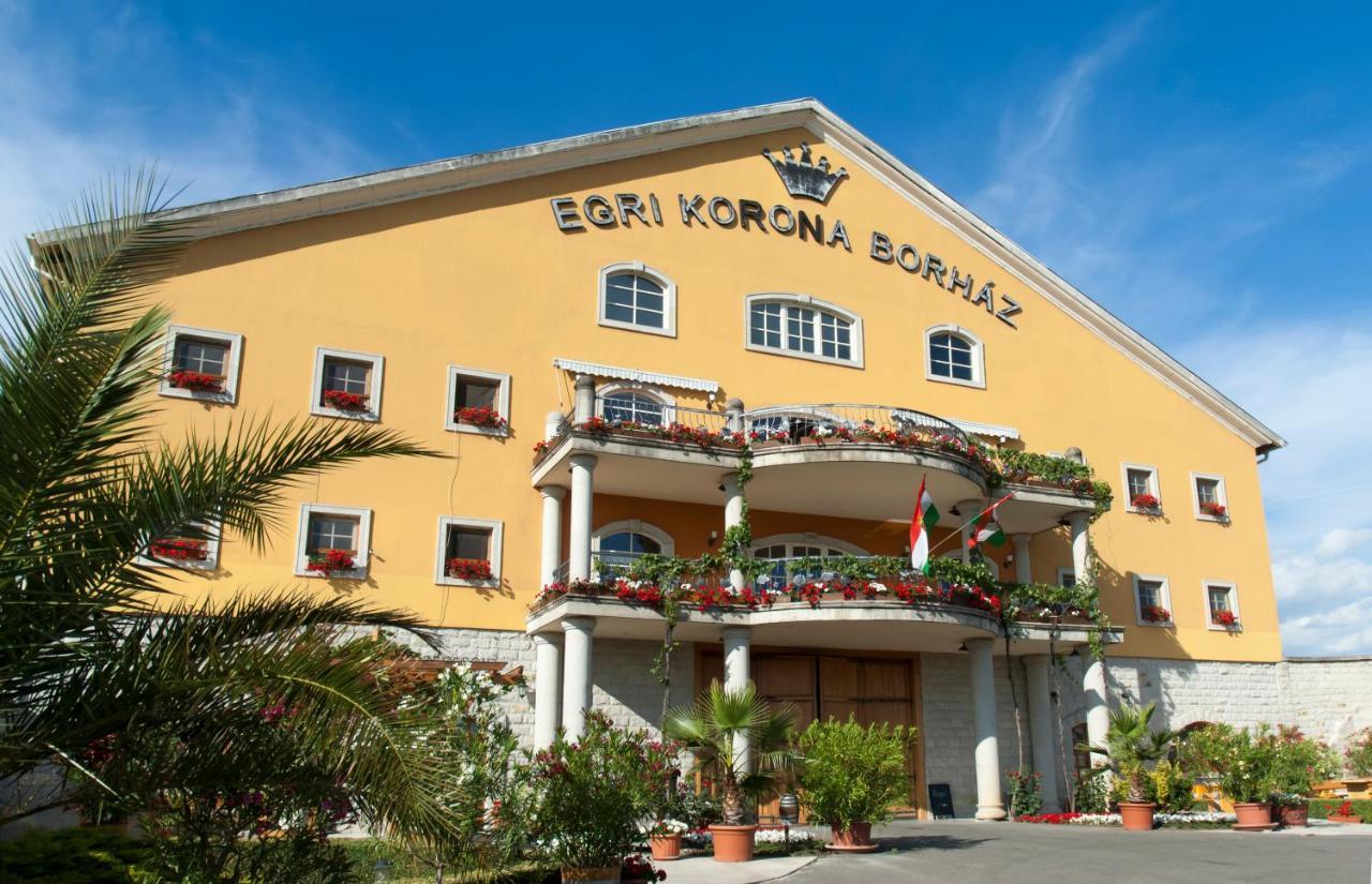 Egri Korona Borhaz Es Wellness Hotel Demjén Eksteriør billede